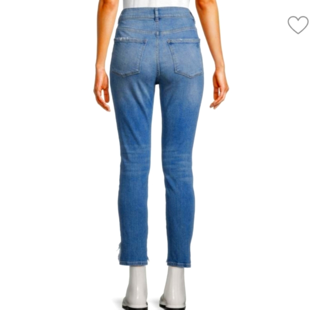NWT$209 DL1961 Farrow High Rise Cropped Ankle Skinny Jeans in Monterio Sz 30 - Picture 6 of 16